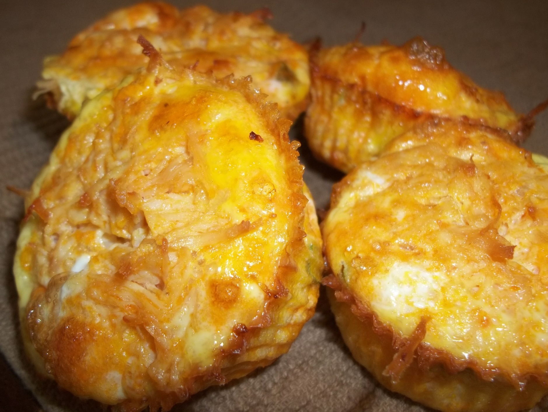 Buffalo Chicken Muffins